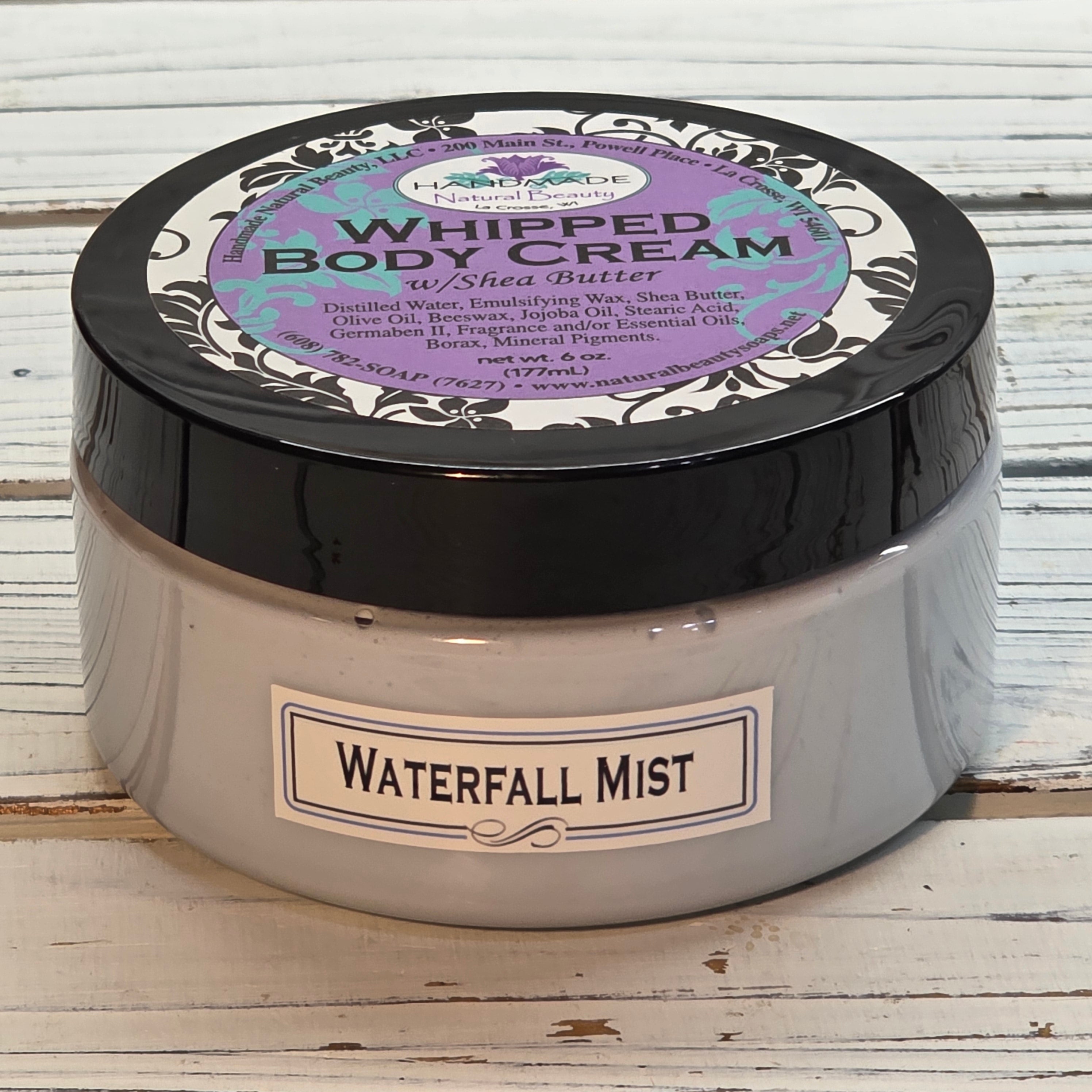 Shea Butter Whipped Body Cream | Waterfall Mist