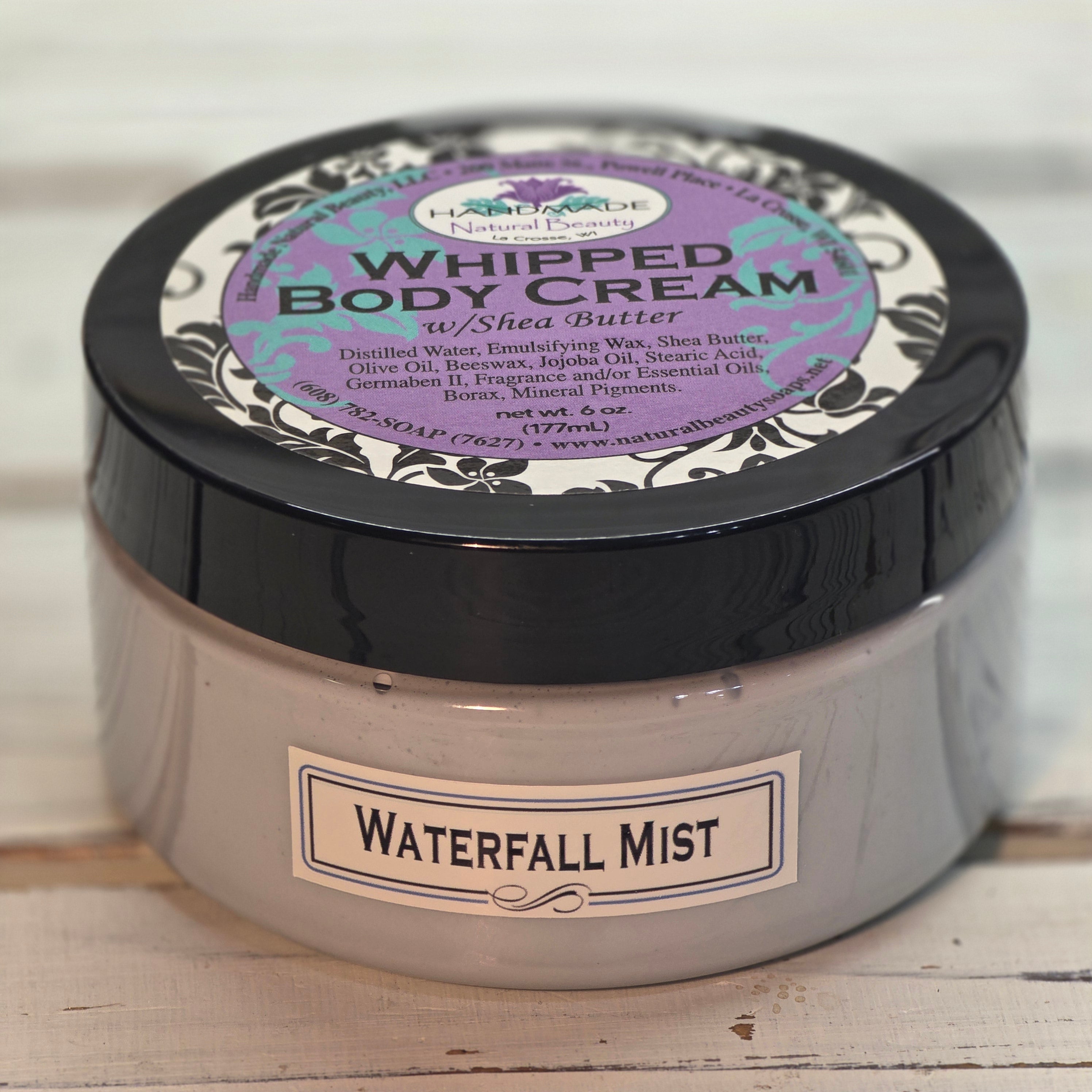Shea Butter Whipped Body Cream | Waterfall Mist