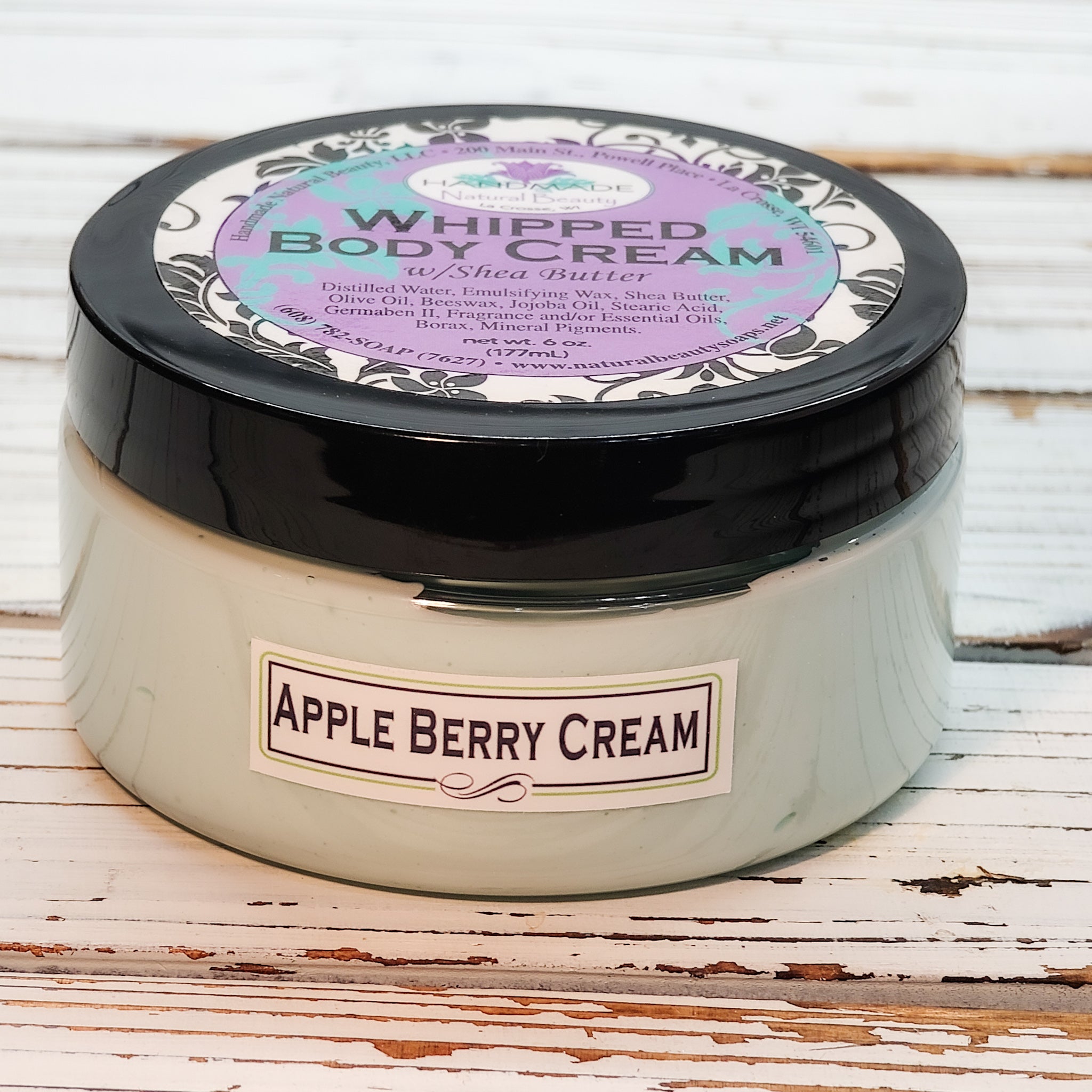 Shea Butter Whipped Body Cream | Apple Berry Cream