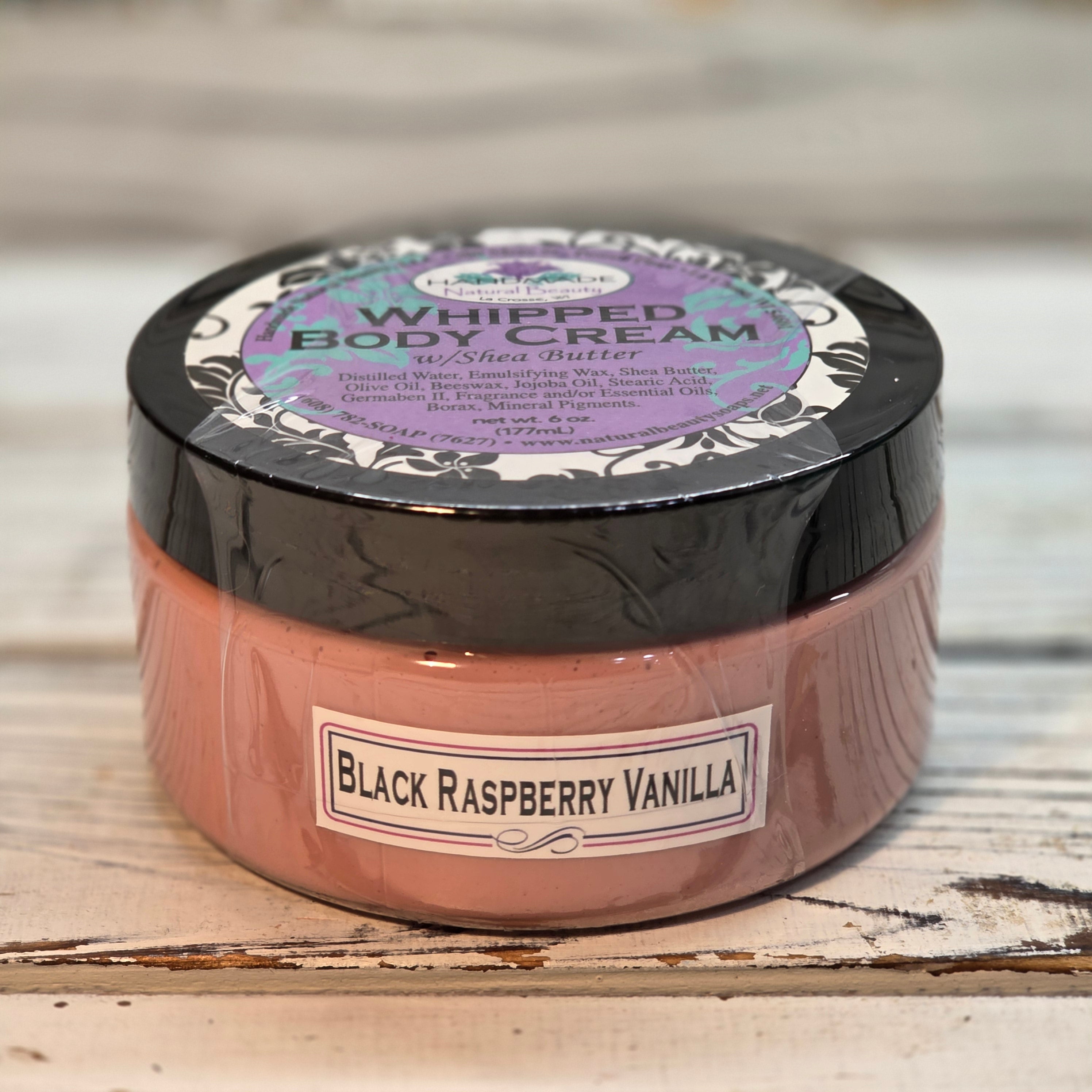 Shea Butter Whipped Body Cream | Black Raspberry Vanilla
