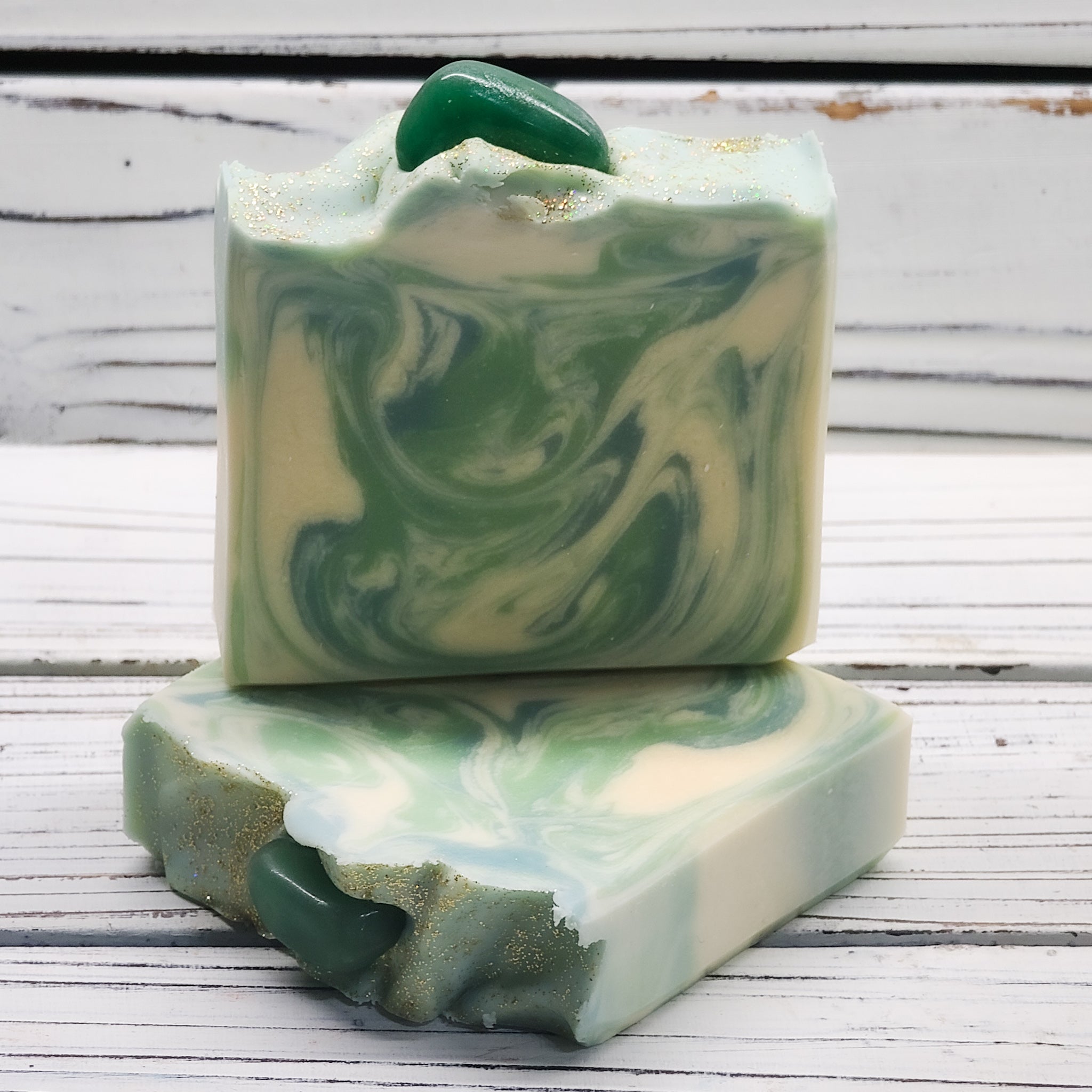 Goat Milk Soap | Crystal Series: Green Aventurine