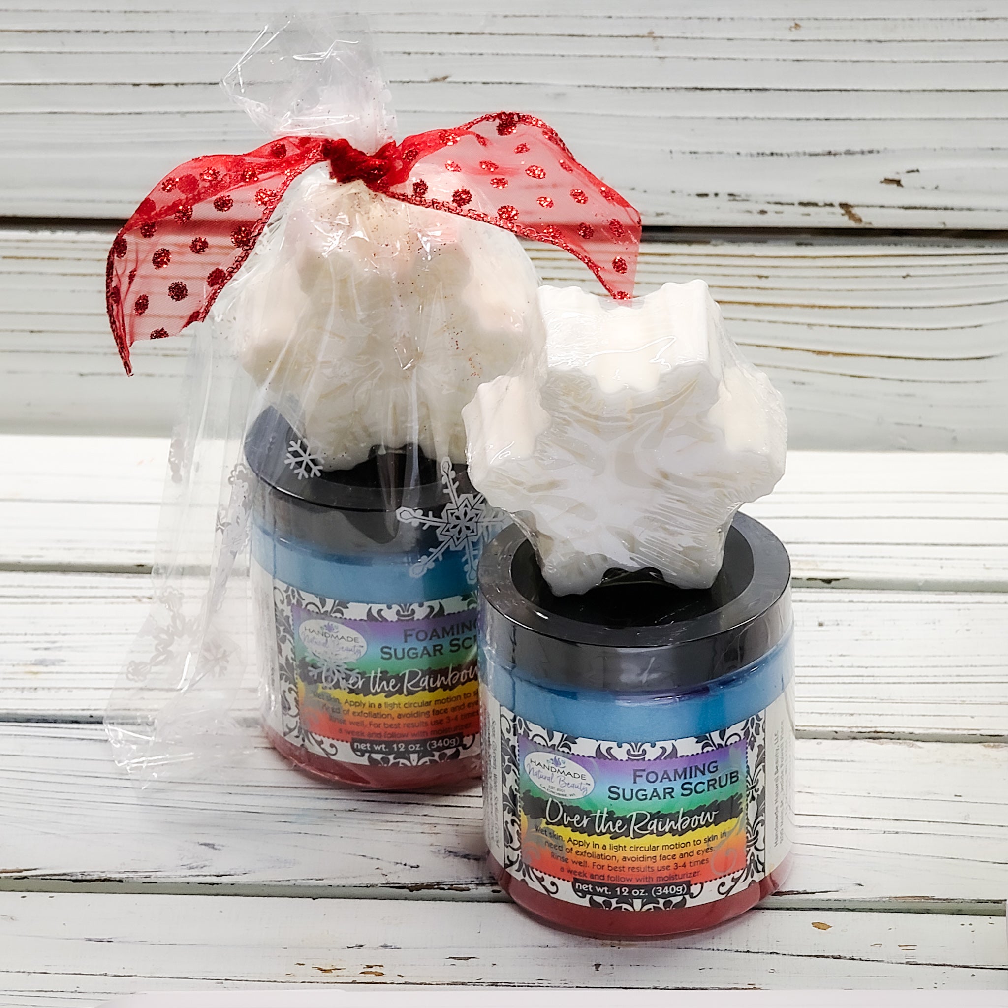 Rainbow Scrub/Snowflake Gift Set