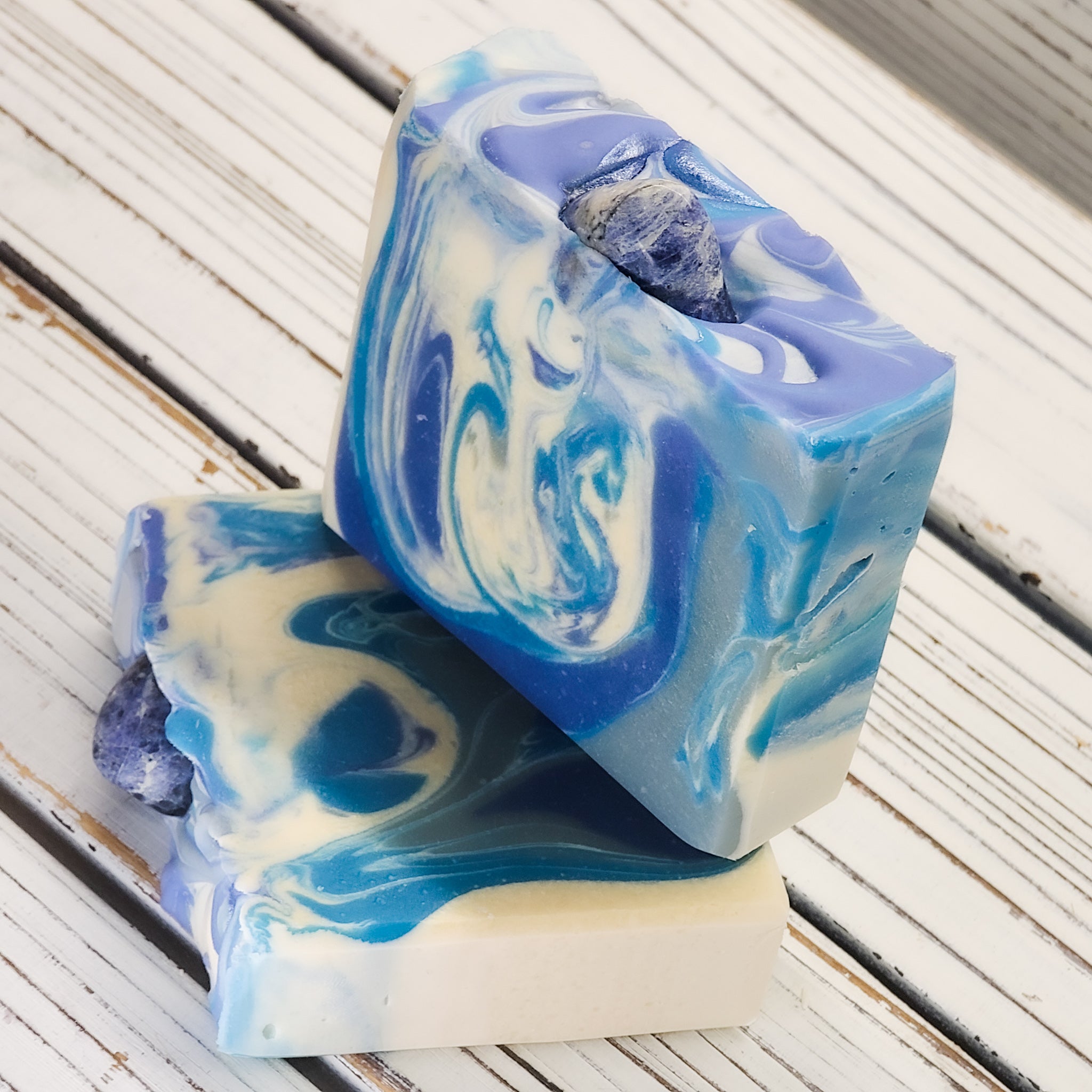 Goat Milk Soap | Crystal Series: Sodalite