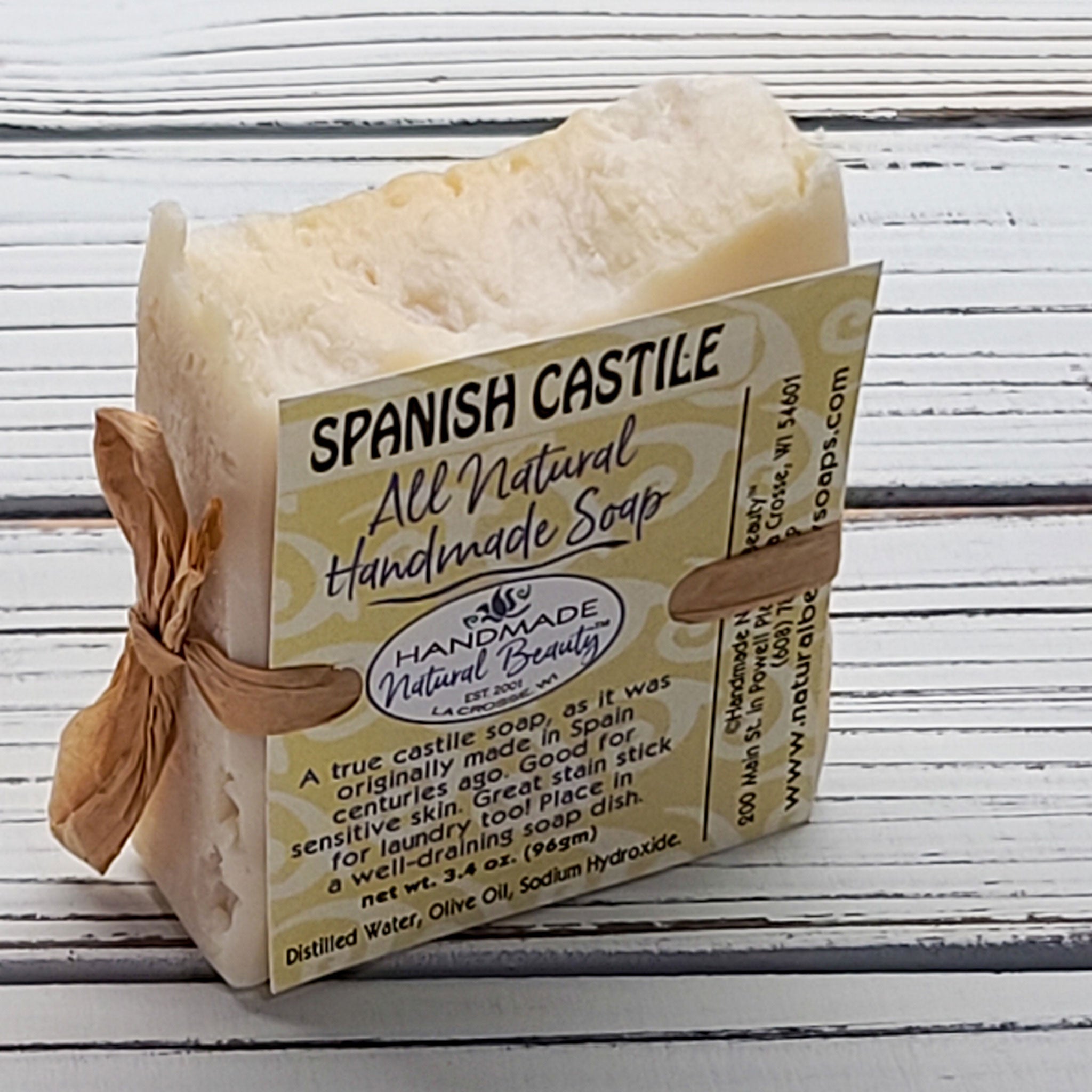100% Natural Soap | Spanish Castile Olive Oil Soap