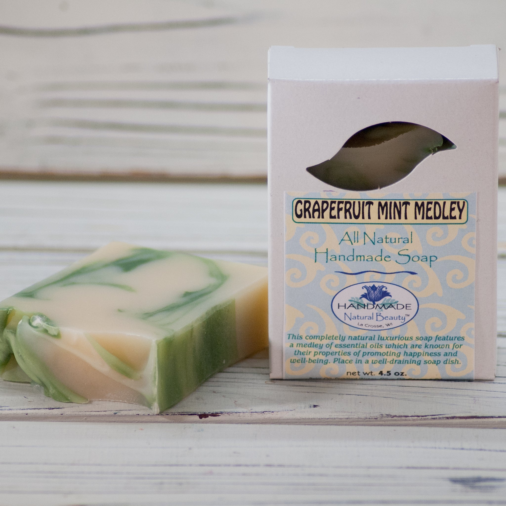 100% Natural Soap | Grapefruit Mint Medley
