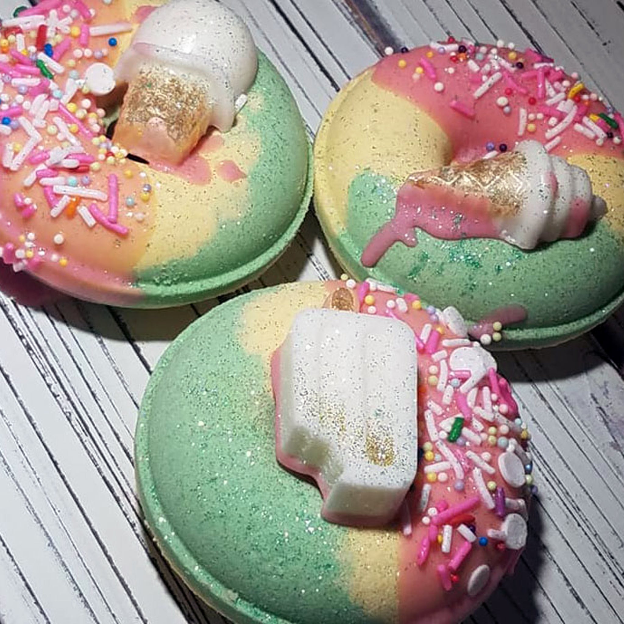 Bath Bomb Donuts