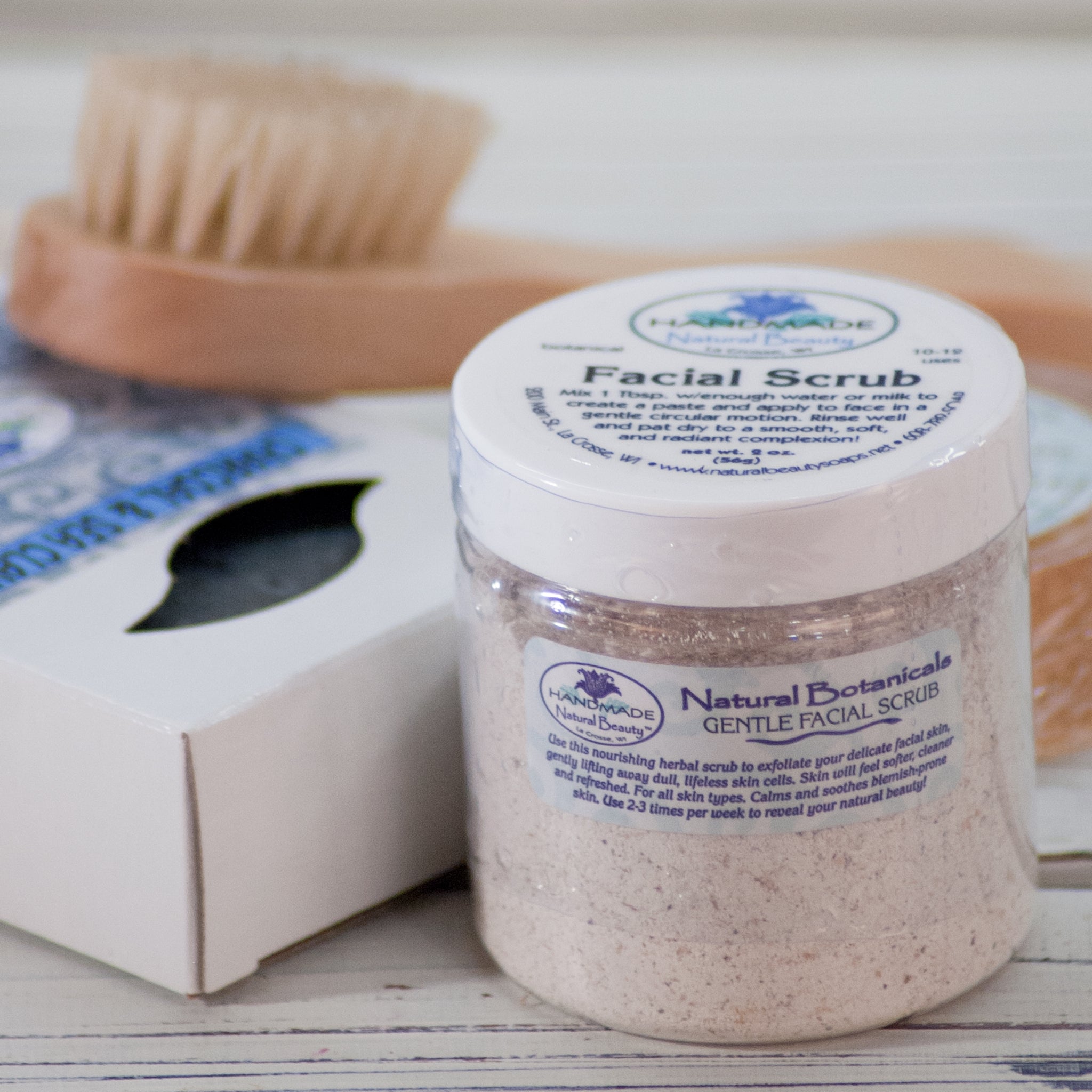 Natural Botanical Facial Scrub