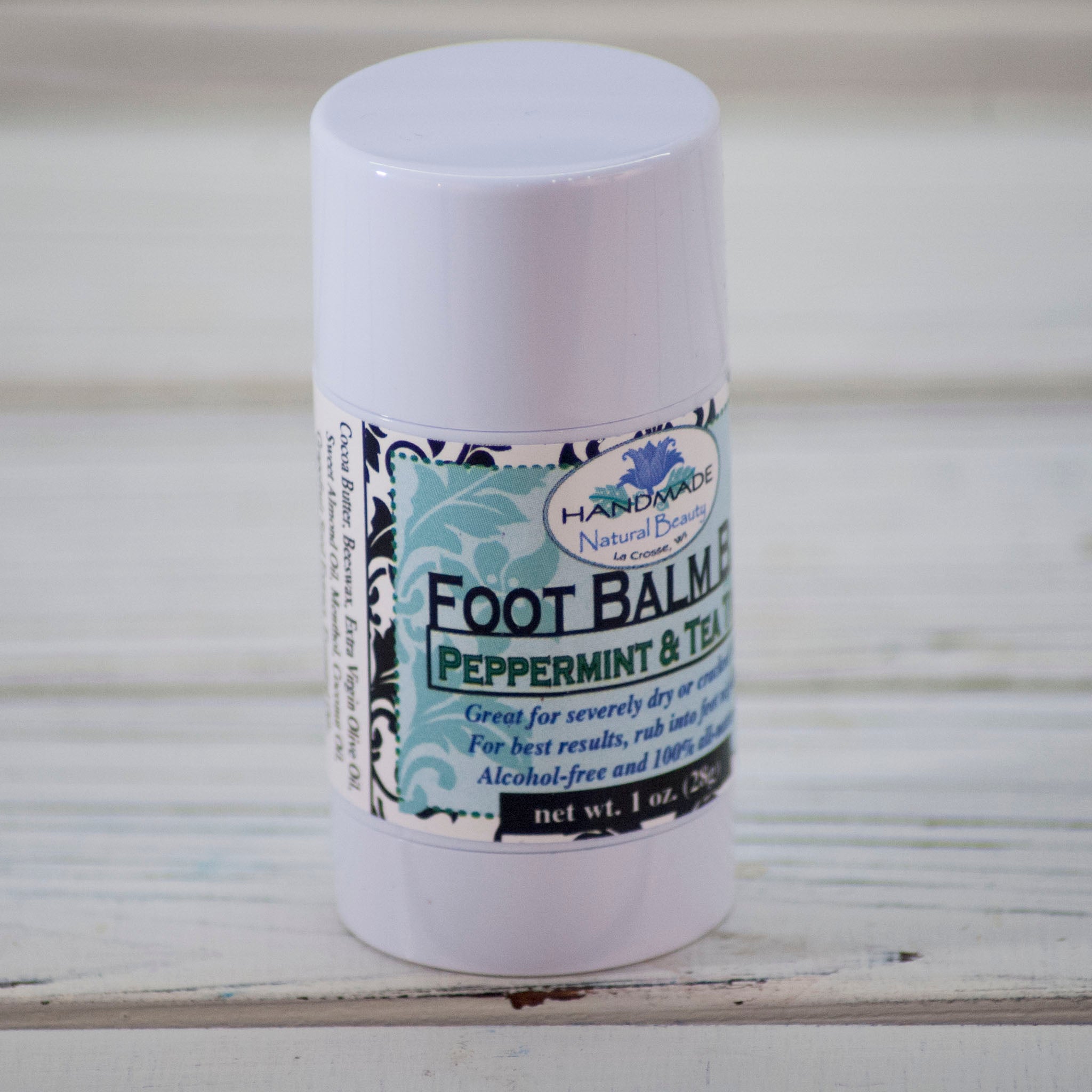 Natural Foot Care | Peppermint & Tea Tree Foot Balm Bars