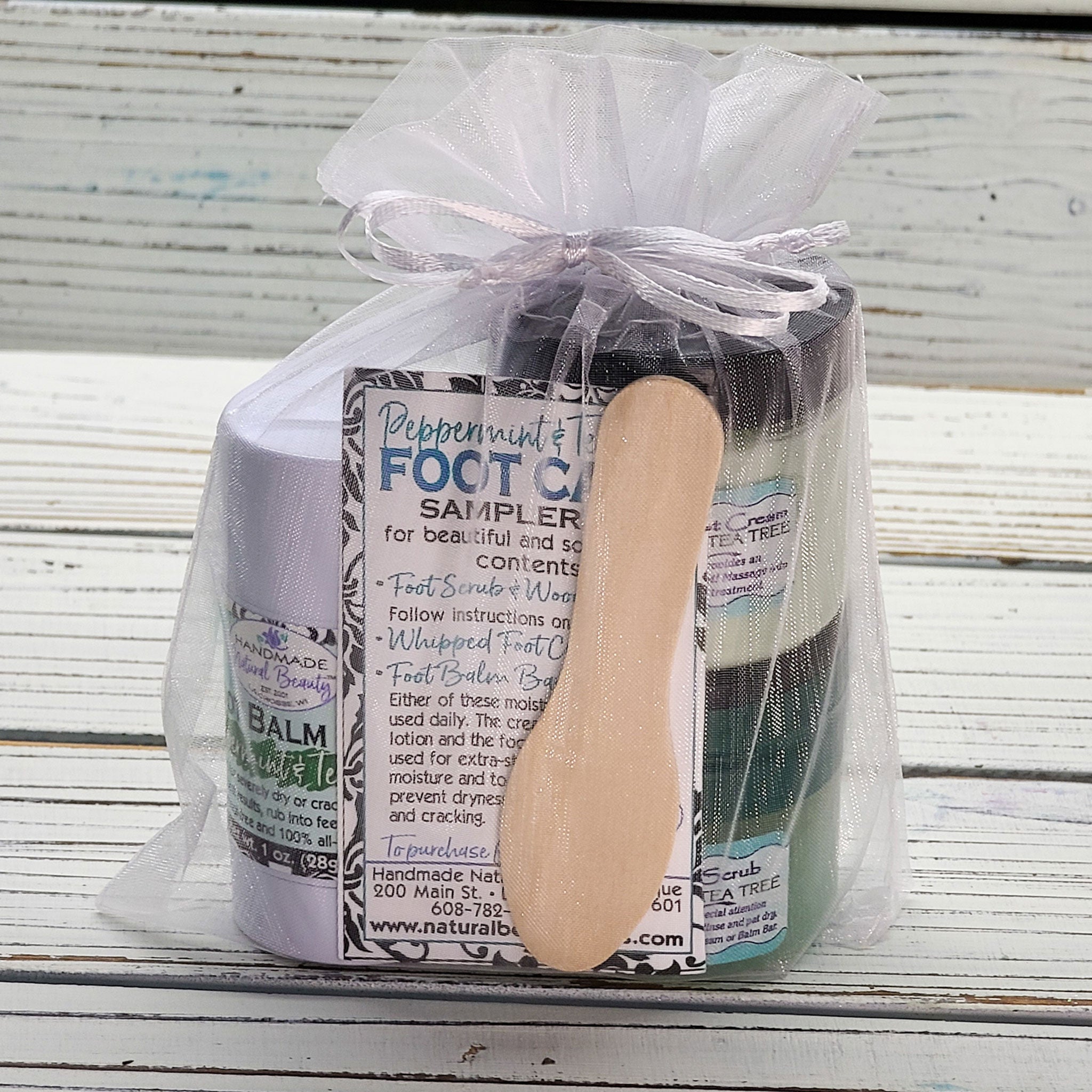 Natural Foot Care | Spa Foot Care Sampler Kit