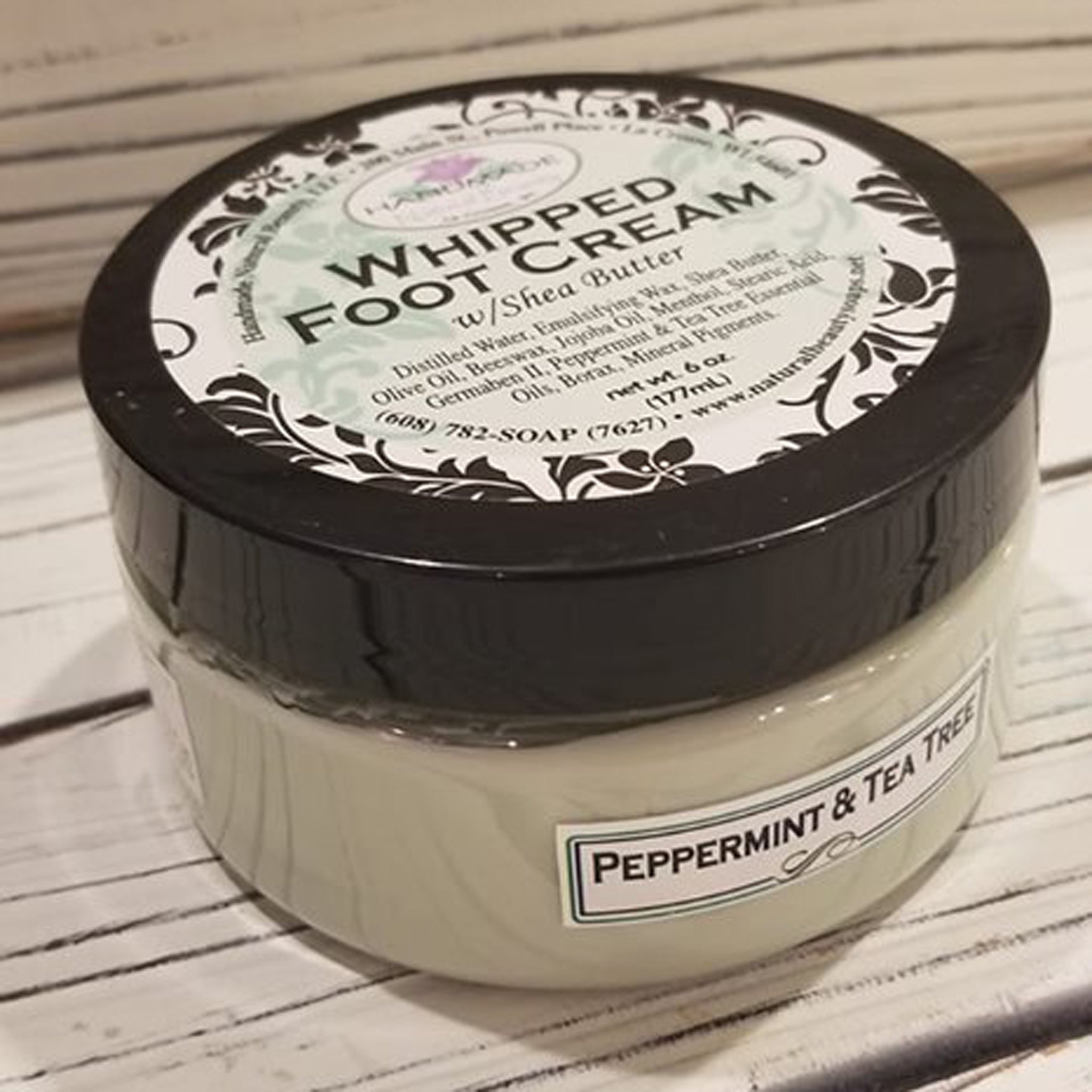 Natural Foot Care | Whipped Foot Cream with Shea Butter