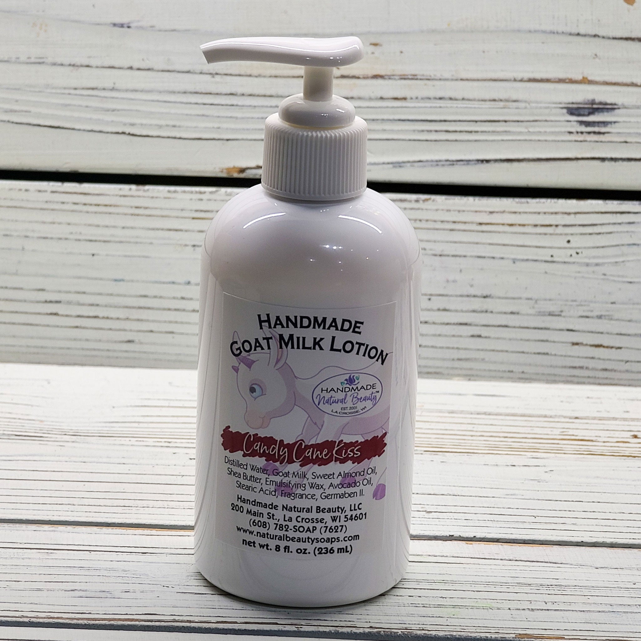 Goat Milk Lotion | Candy Cane Kiss