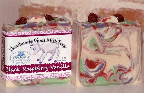 Goat Milk Soap | Black Raspberry Vanilla