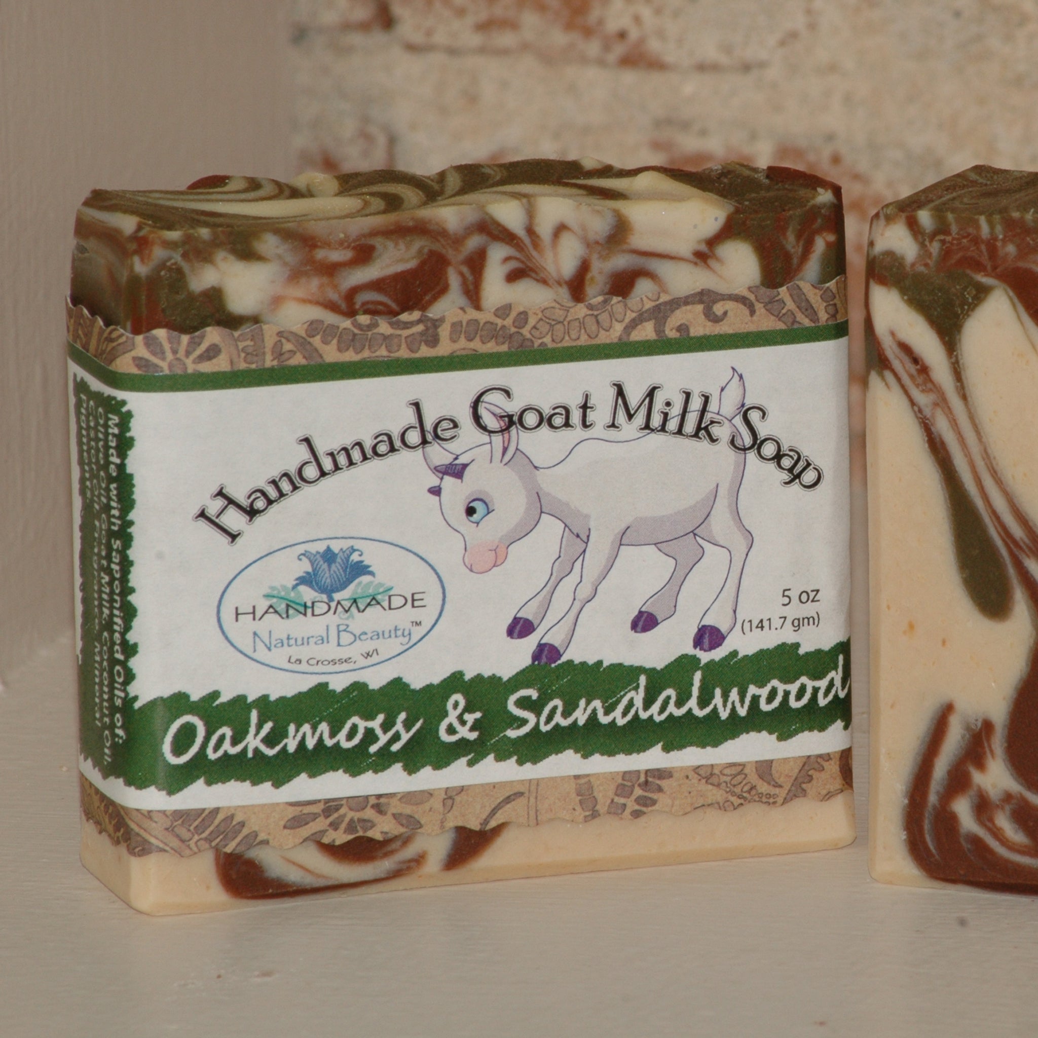 Goat Milk Soap | Oakmoss & Sandalwood