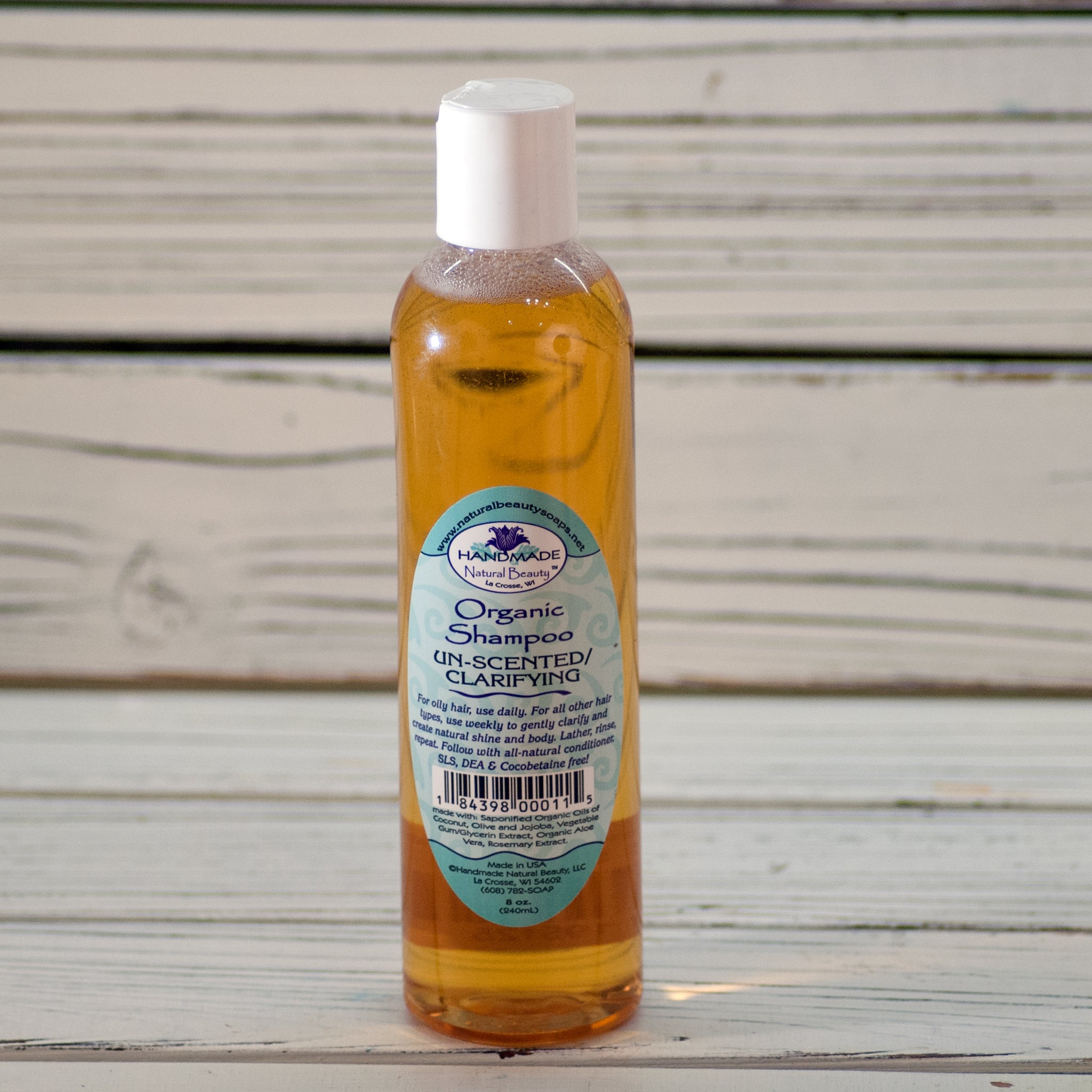 Natural Hair Care | Non-Scented Organic Clarifying Shampoo