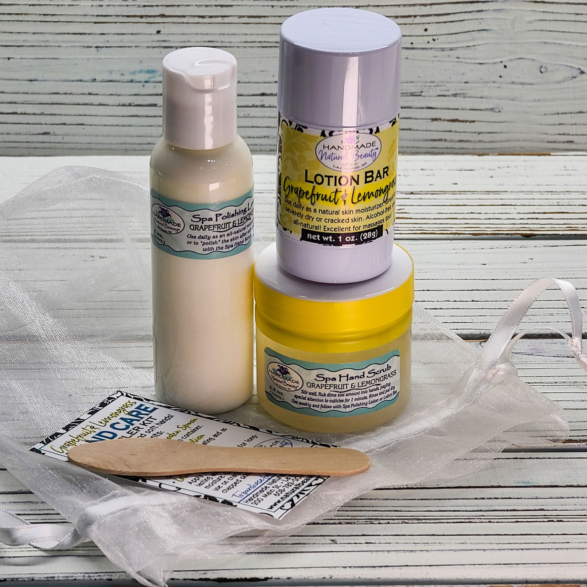 Natural Hand Care | Spa Hand Care Sampler Kit