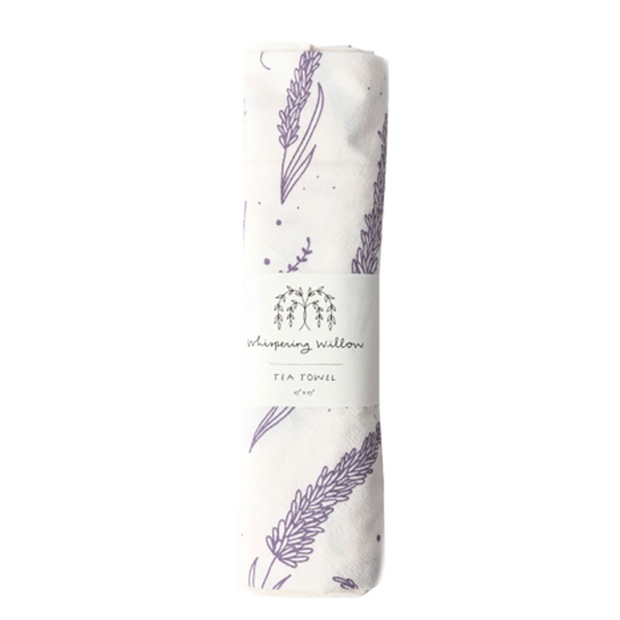 Flour Sack Tea Towel in Lavender / Purple