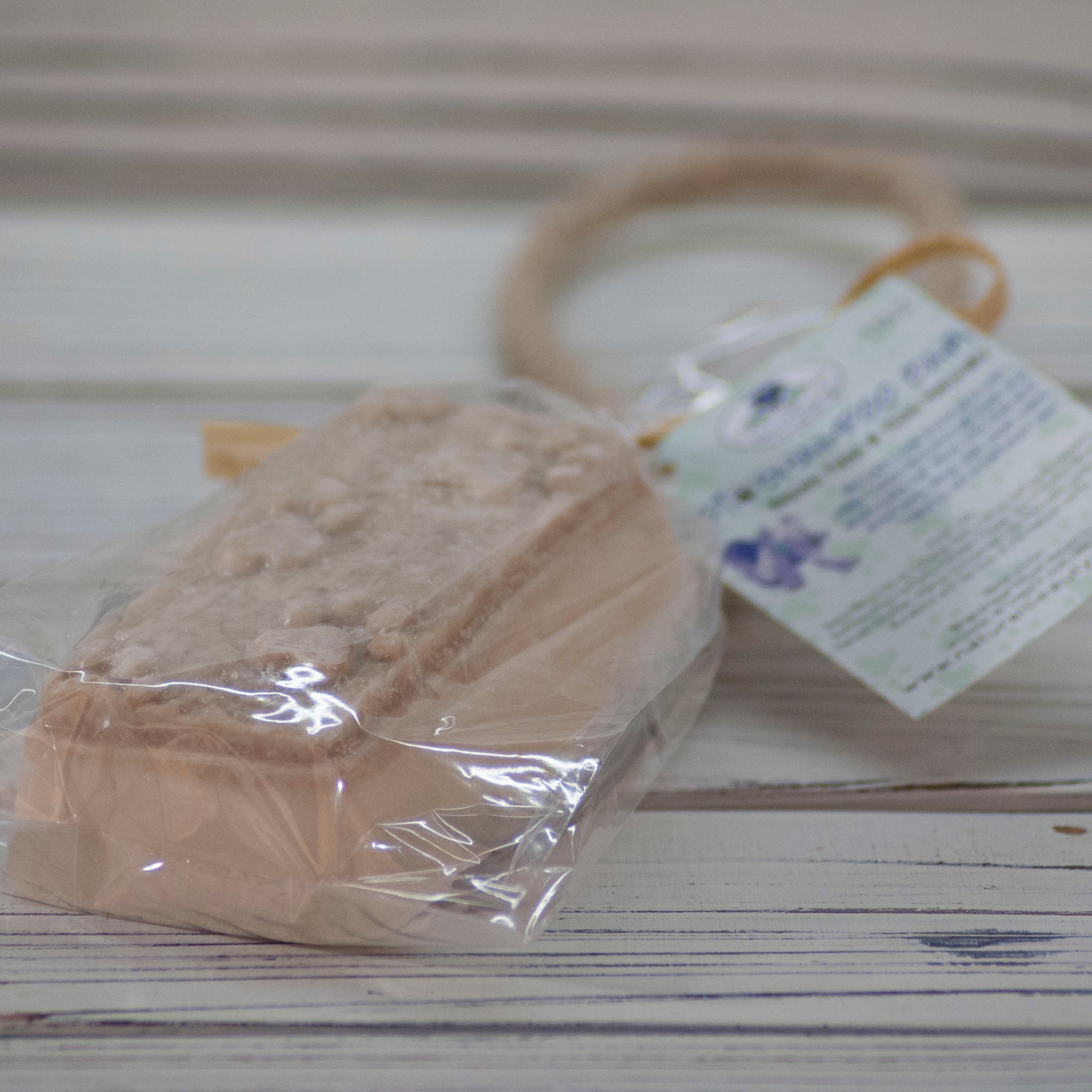 Natural Pet Care | Paw Print Shampoo Bar Soap on a Rope