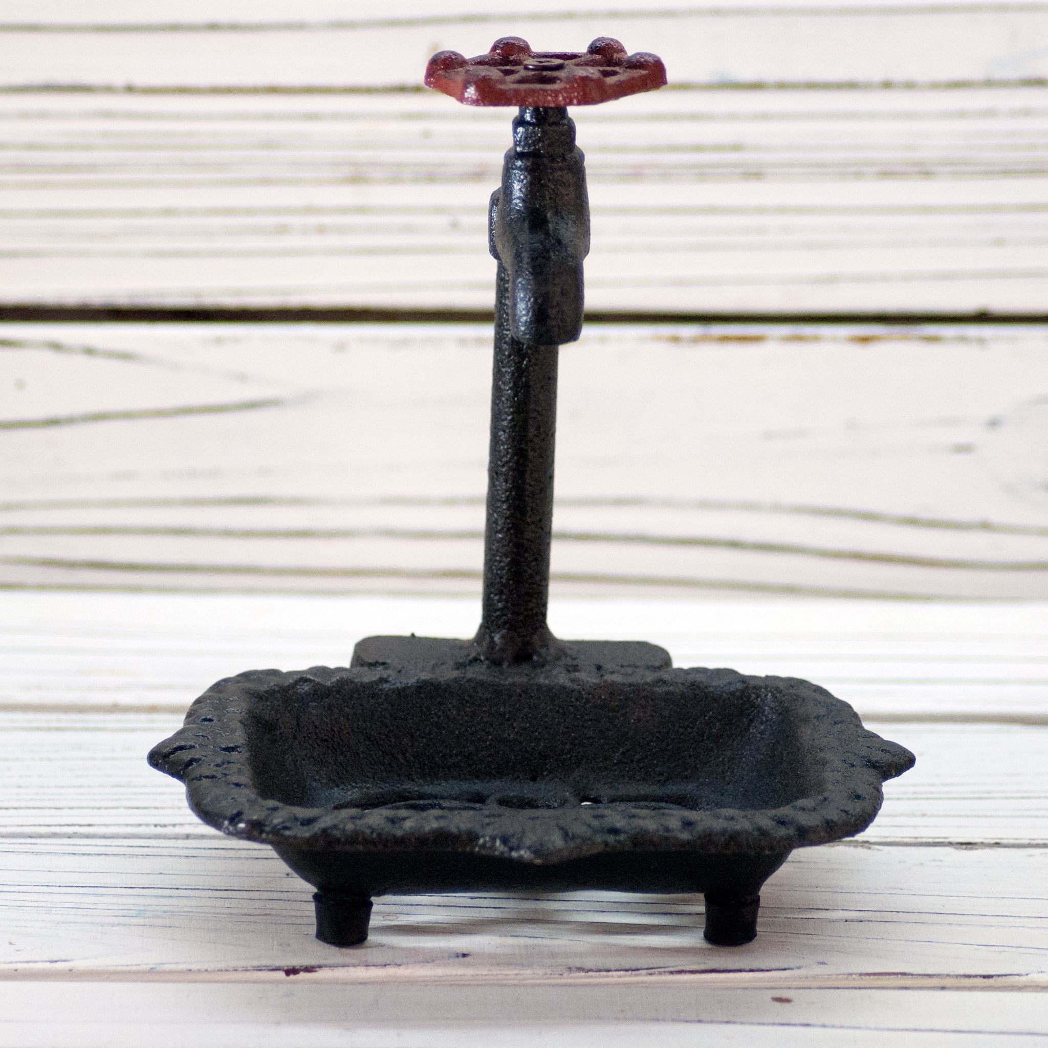 Soap Dish: Iron Faucet