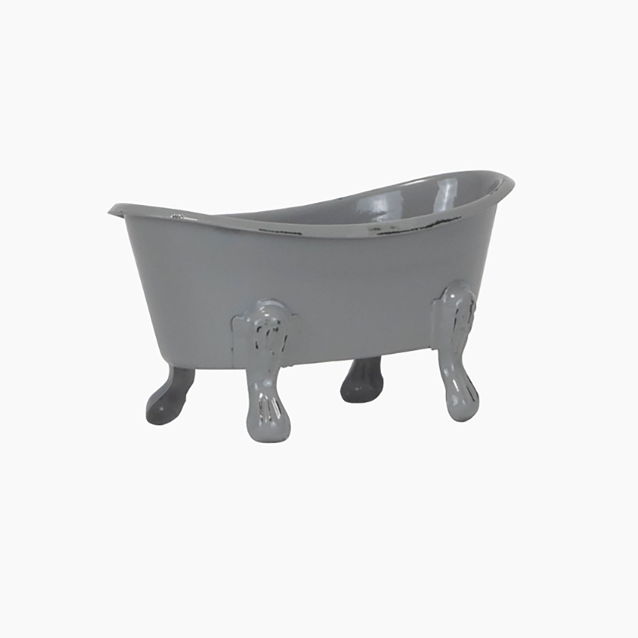 Farmhouse Metal Bathtub Soap Dish