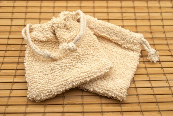 Soap Sack: Boucle/Sisal