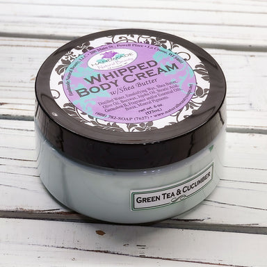 Shea Butter Whipped Body Cream Green Tea & Cucumber