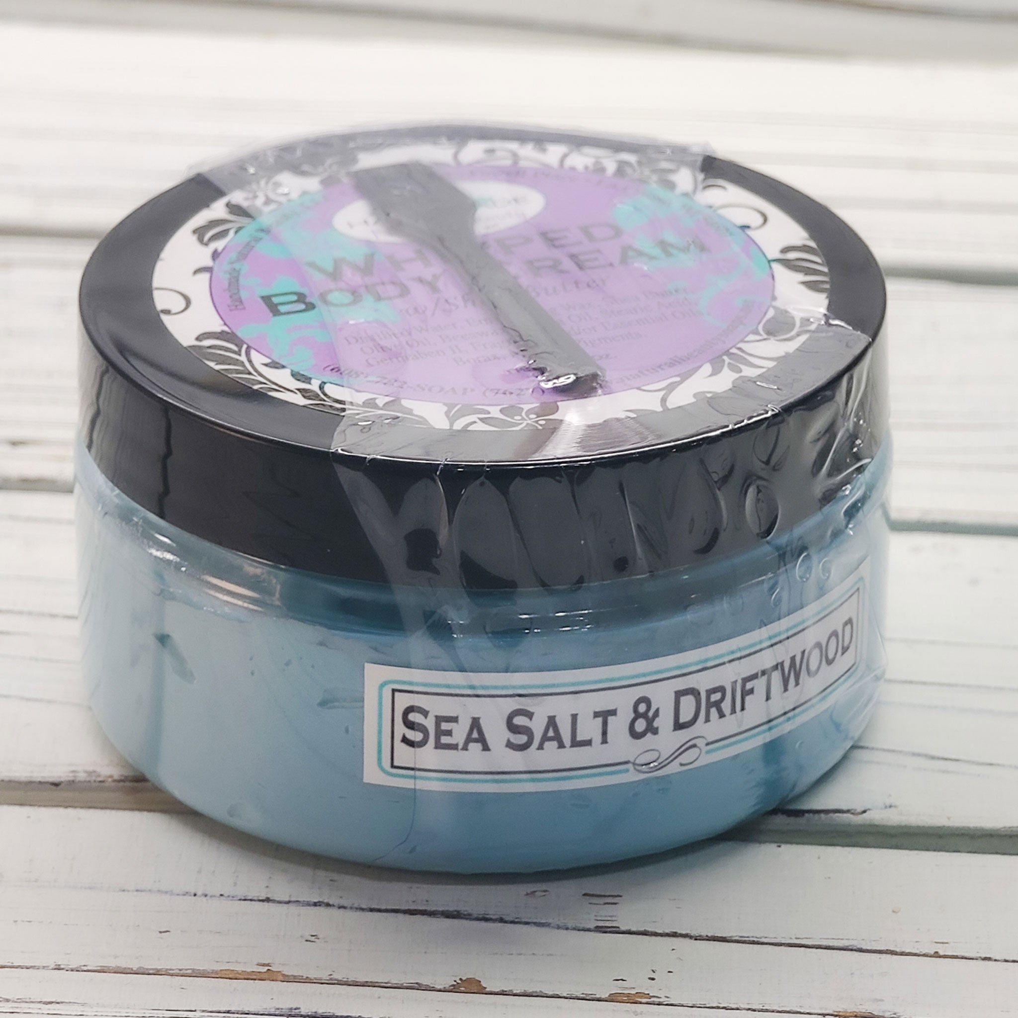 Shea Butter Whipped Body Cream | Sea Salt & Driftwood