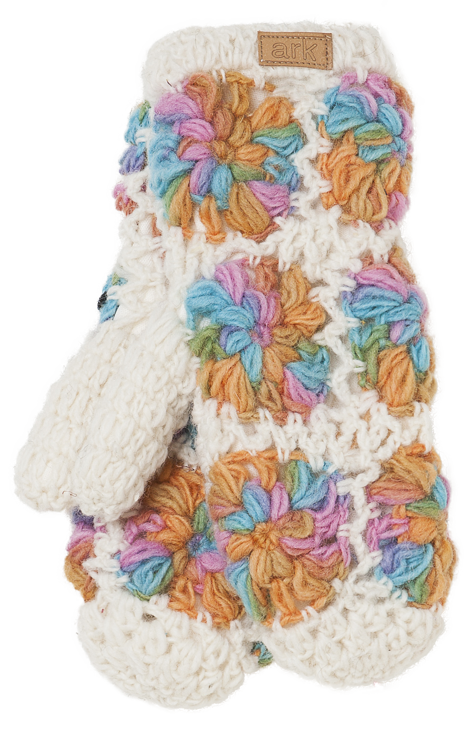 Dreamer Mittens - White